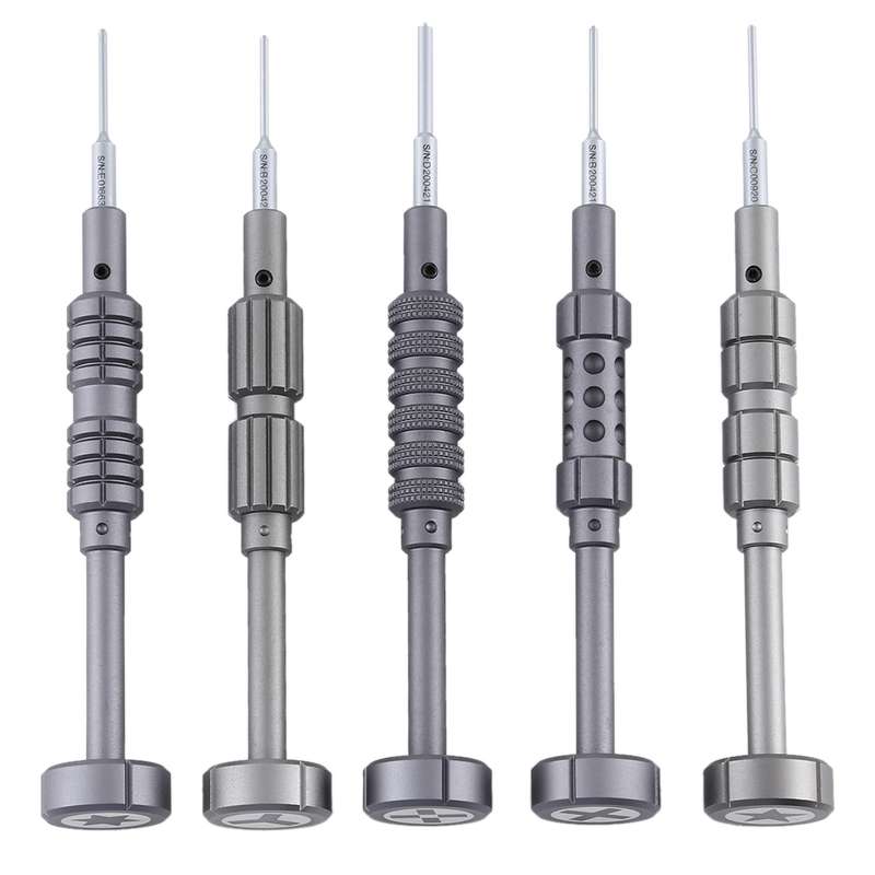 QIANLI 5 in 1 Repair Tool Precision Multi-purpose 3D Grenade Magnetic Screwdriver Set
