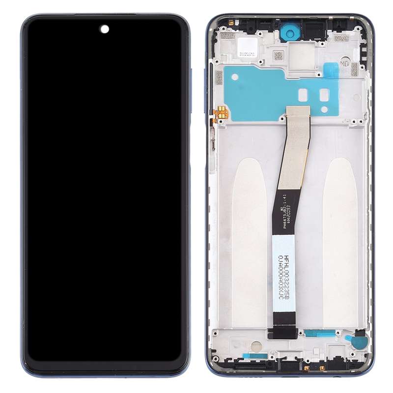 LCD Screen and Digitizer Full Assembly with Frame for Xiaomi Redmi Note 9S / Redmi Note 9 Pro Max /
