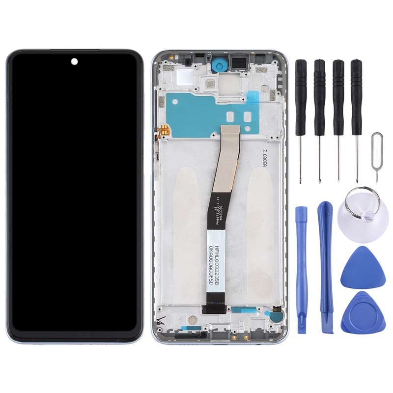 LCD Screen and Digitizer Full Assembly with Frame for Xiaomi Redmi Note 9S / Redmi Note 9 Pro Max /