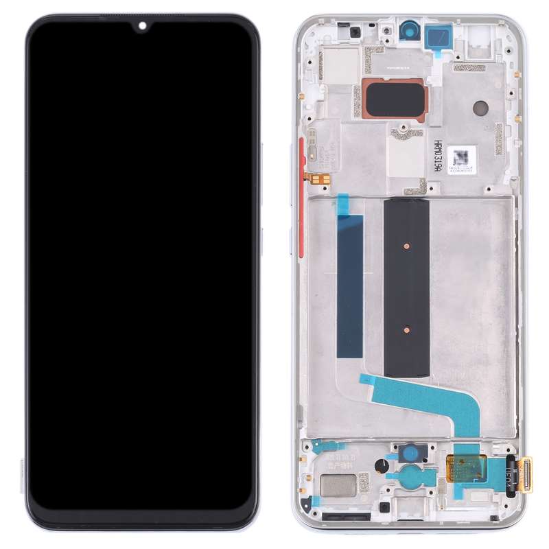 Original AMOLED LCD Screen for Xiaomi Mi 10 Lite 5G with Digitizer Full Assembly(Black)