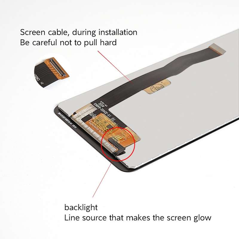 OEM LCD Screen for ZTE Nubia Z18 Mini / NX611J / NX611H with Digitizer Full Assembly (Black)