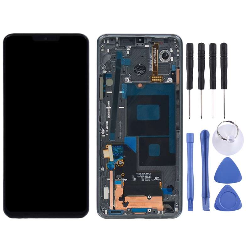 Original LCD Screen for LG G7 ThinQ / G710 G710EM G710PM G710VMP Digitizer Full Assembly with Frame(