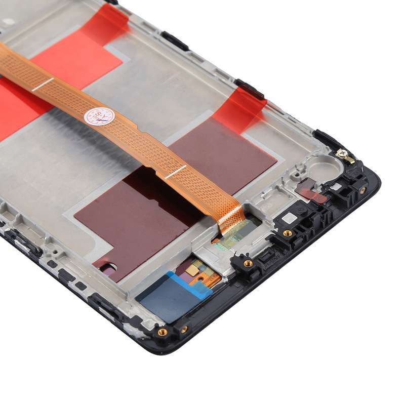 OEM LCD Screen for Huawei Mate 8 Digitizer Full Assembly with Frame(White)