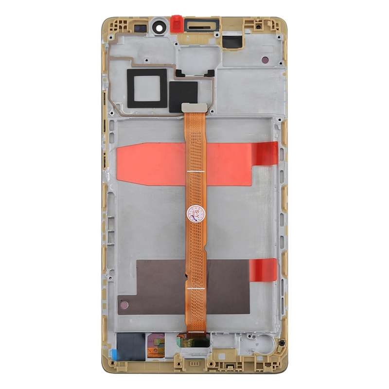 OEM LCD Screen for Huawei Mate 8 Digitizer Full Assembly with Frame(White)