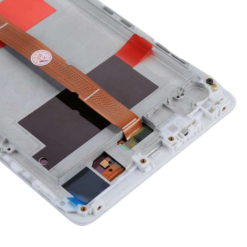 OEM LCD Screen for Huawei Mate 8 Digitizer Full Assembly with Frame(White)
