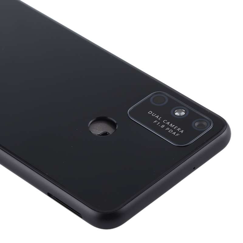 Battery Back Cover With Camera Lens Cover for Huawei Honor Play 9A(Black)