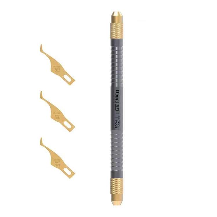 QIANLI 008 Multifunctioal CPU IC Glue Remover Knife Thin Blade Motherboard BGA Chip Glue Cleaning Kn