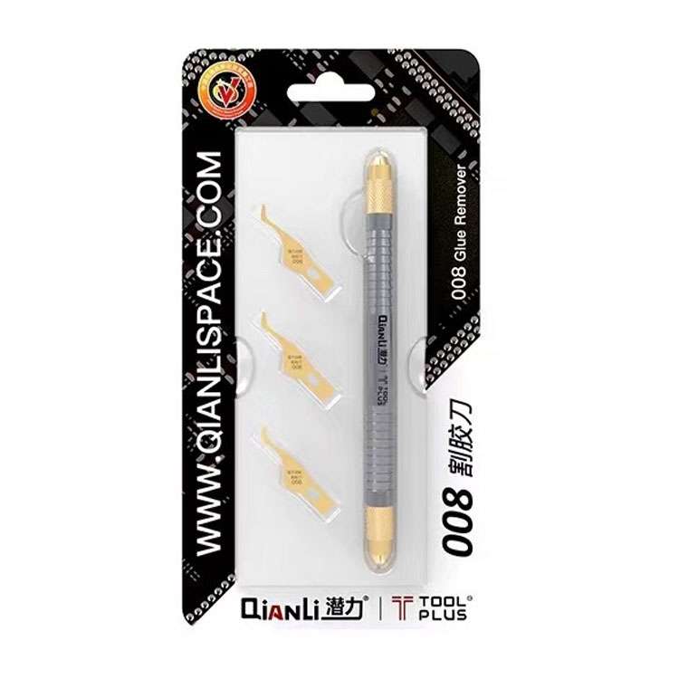 QIANLI 008 Multifunctioal CPU IC Glue Remover Knife Thin Blade Motherboard BGA Chip Glue Cleaning Kn