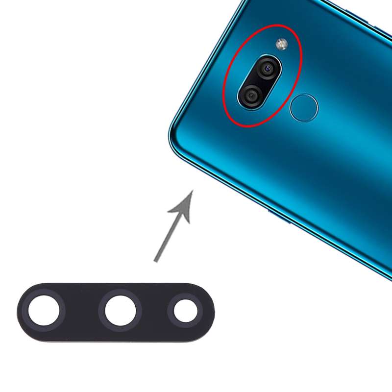 10 PCS Back Camera Lens for LG K50 / K12 MAX / LMX520BMW / LMX520EMW