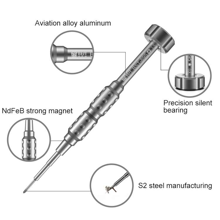 BEST BST-898 6 in 1 3D Screwdriver For Mobile Phone Dismantling