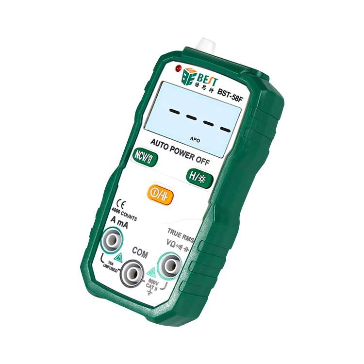 BEST BST-58F Full Automatic Range Multimeter Without Shift Intelligent Identification Digital Multim