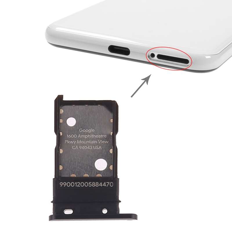 SIM Card Tray for Google Pixel 3(White)