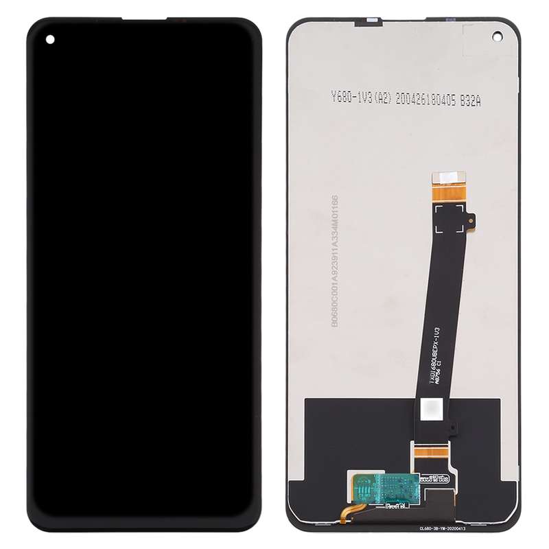 Original LCD Screen for HTC U20 5G with Digitizer Full Assembly (Black)