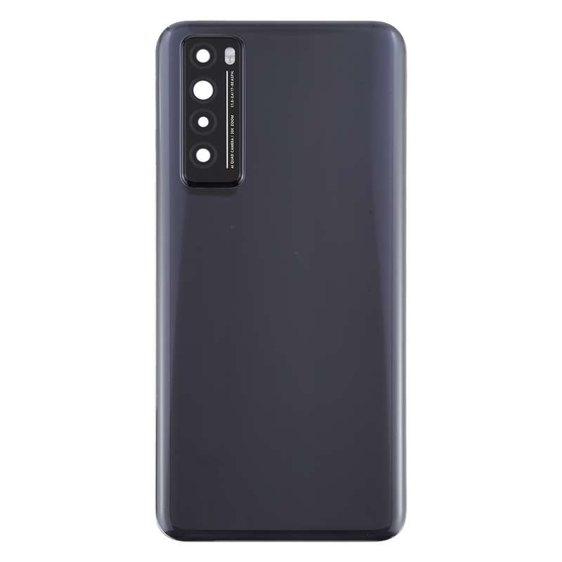 Original Battery Back Cover With Camera Lens Cover for Huawei Nova 7 5G(Black)