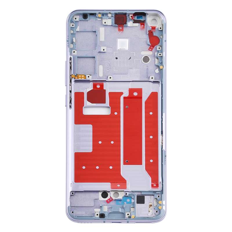 Middle Frame Bezel Plate for Huawei Nova 7 5G(Black)