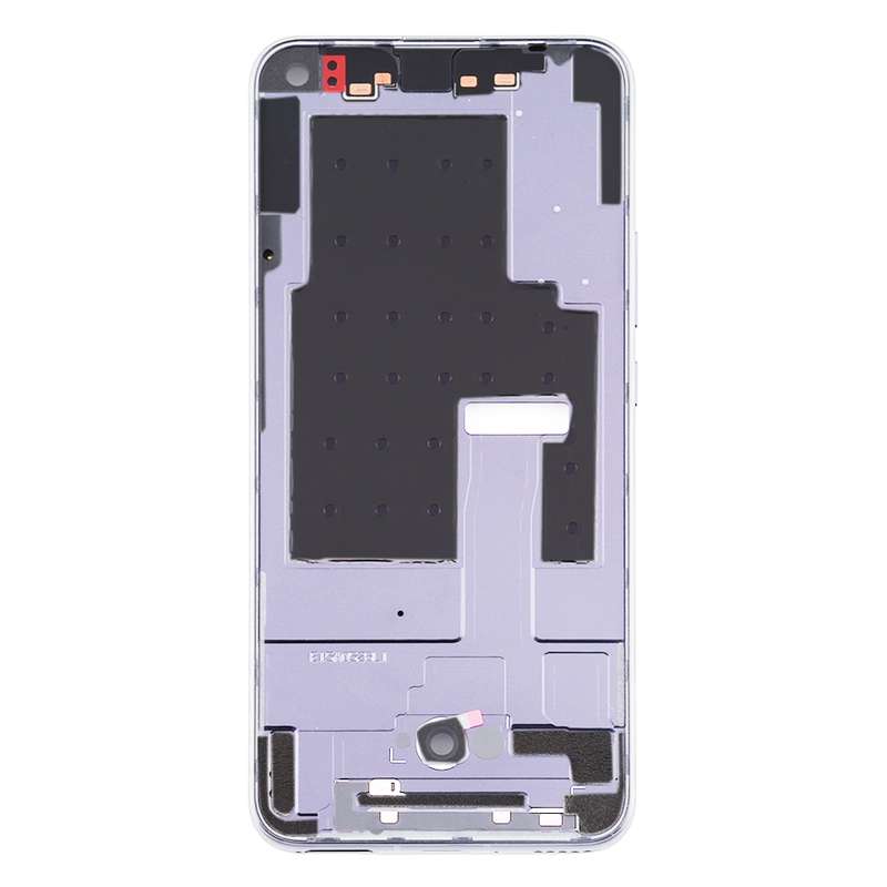Middle Frame Bezel Plate for Huawei Nova 7 5G(Black)