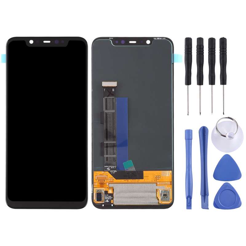OEM OLED LCD Screen and Digitizer Full Assembly for Xiaomi Mi 8(Black)