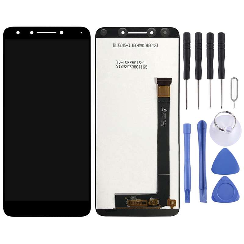 OEM LCD Screen for Alcatel 7 / 6062 / 6062W / 6062T with Digitizer Full Assembly (Black)