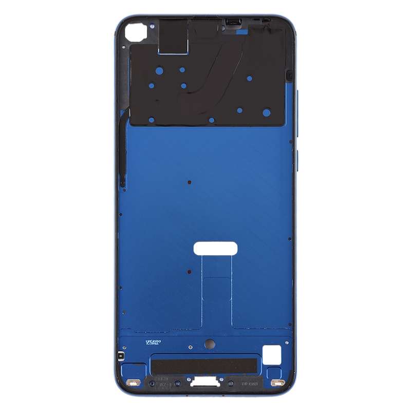 Front Housing LCD Frame Bezel Plate with Side Keys for Huawei Honor V20 (Honor View 20)(Blue)
