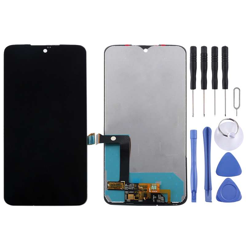 TFT LCD Screen for Motorola Moto G7 with Digitizer Full Assembly (Black)