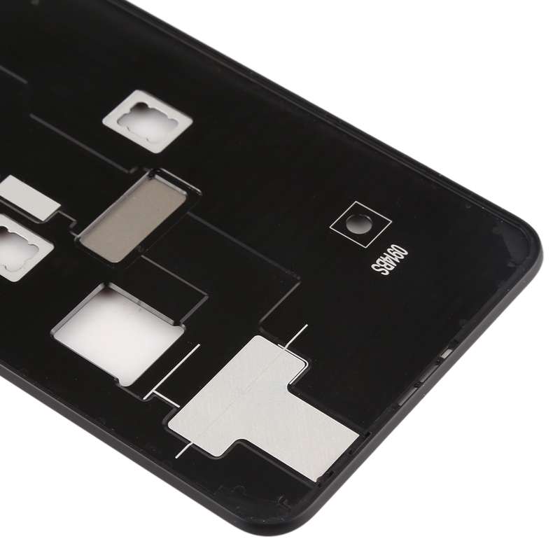 For Xiaomi Mi Mix 3 Middle Frame Bezel Plate with Side Keys(Black)