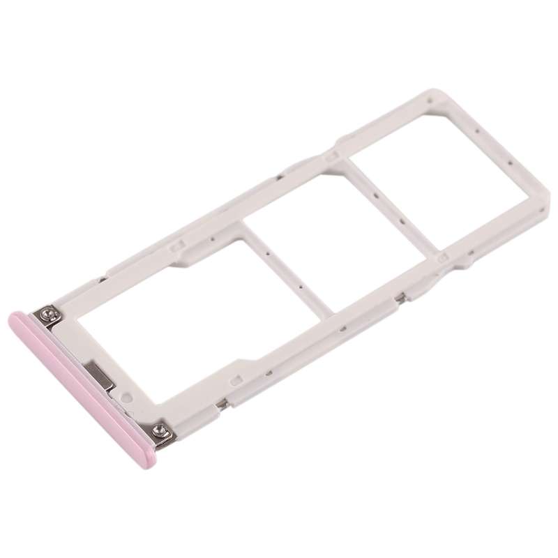 SIM Card Tray + SIM Card Tray + Micro SD Card Tray for Xiaomi Mi Play(Black)