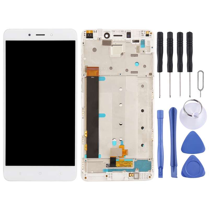 TFT LCD Screen for Xiaomi Redmi Note 4 Digitizer Full Assembly with Frame(Black)