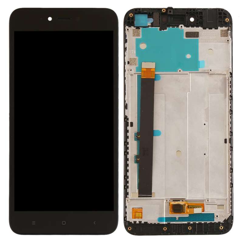 TFT LCD Screen for Xiaomi Redmi Note 5A Digitizer Full Assembly with Frame(Black)