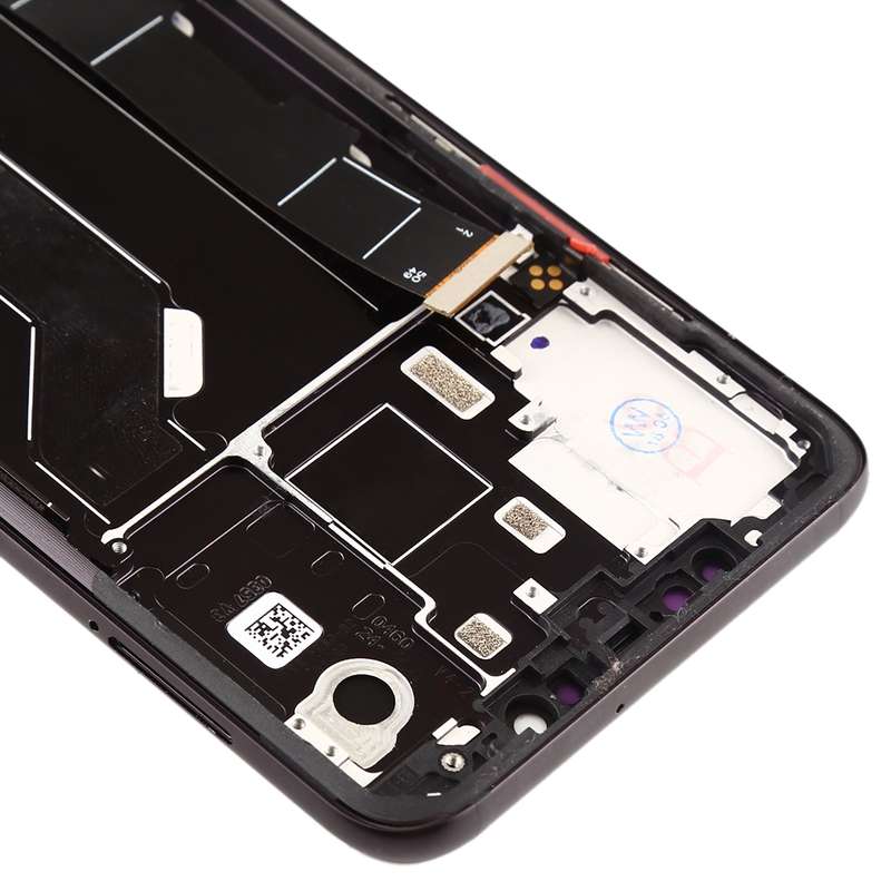 LCD Screen and Digitizer Full Assembly with Frame & Side Keys for Xiaomi Mi 8(Rose Gold)