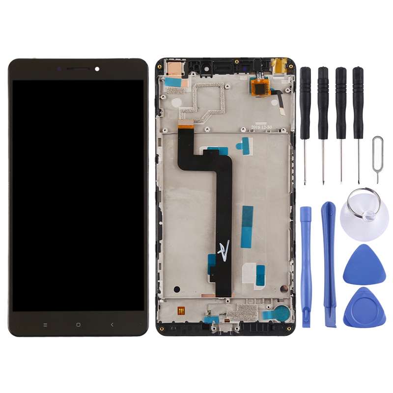 TFT LCD Screen for Xiaomi Mi Max Digitizer Full Assembly with Frame(Black)