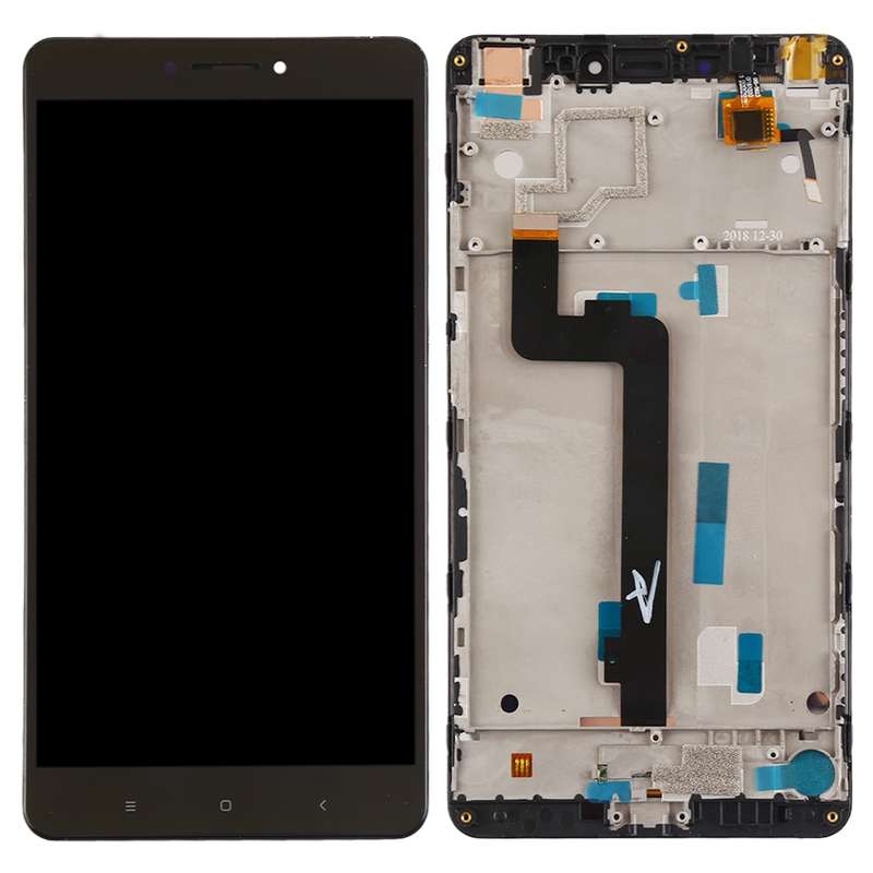 TFT LCD Screen for Xiaomi Mi Max Digitizer Full Assembly with Frame(Black)