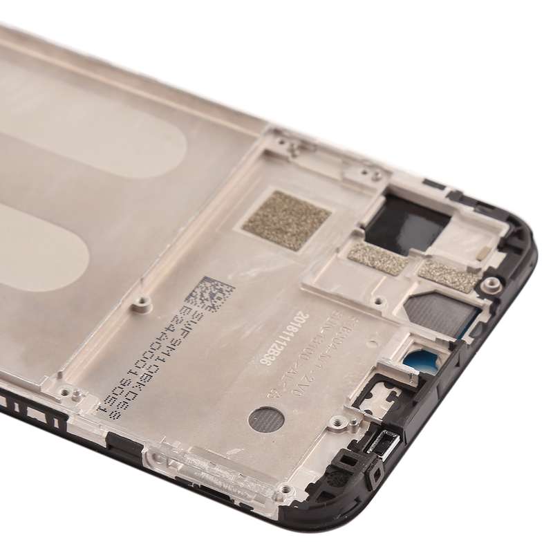 Middle Frame Bezel Plate for Xiaomi Mi Play(Black)