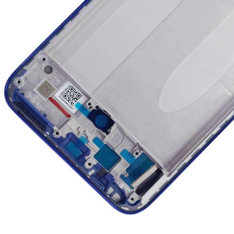Original LCD Screen for Xiaomi Mi CC9e / Mi A3 Digitizer Full Assembly with Frame(Blue)