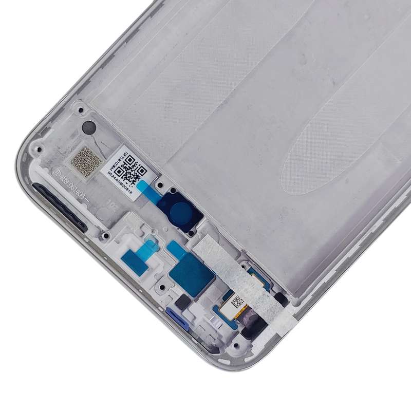 Original LCD Screen for Xiaomi Mi CC9e / Mi A3 Digitizer Full Assembly with Frame(Blue)