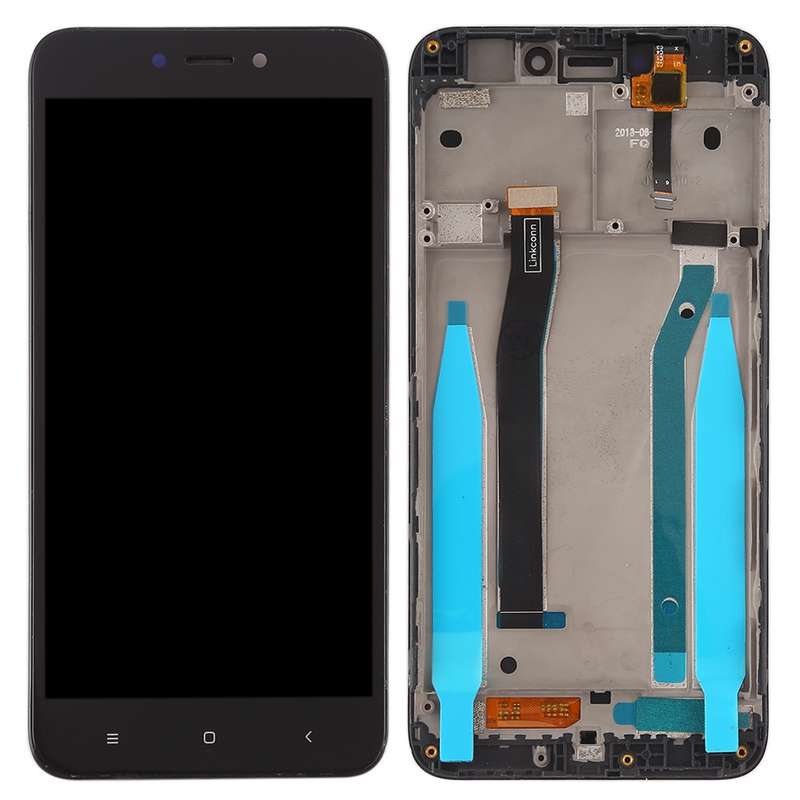 TFT LCD Screen for Xiaomi Redmi 4X Digitizer Full Assembly with Frame(Black)