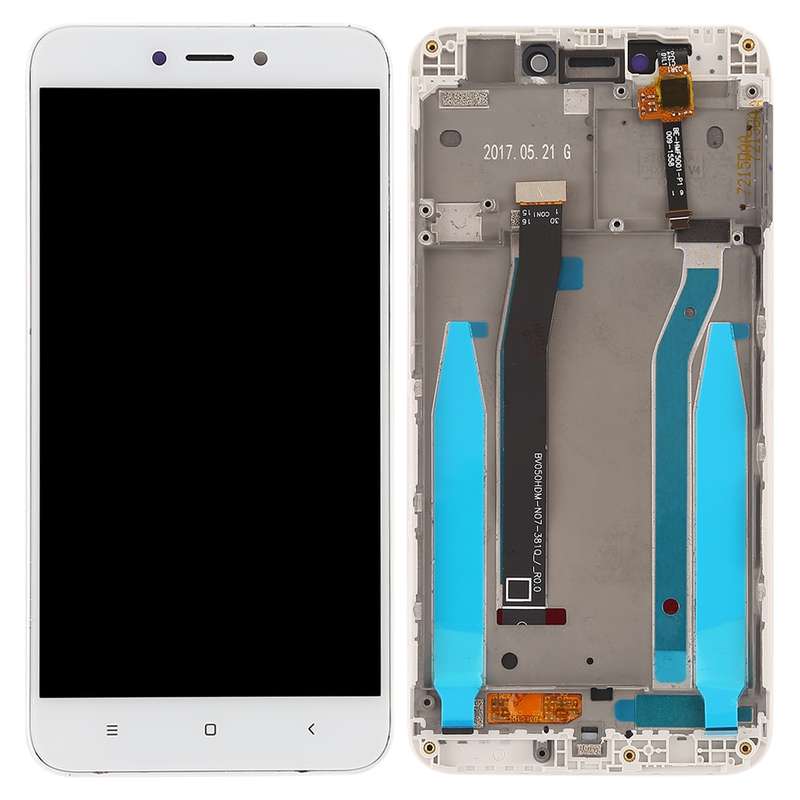 TFT LCD Screen for Xiaomi Redmi 4X Digitizer Full Assembly with Frame(Black)