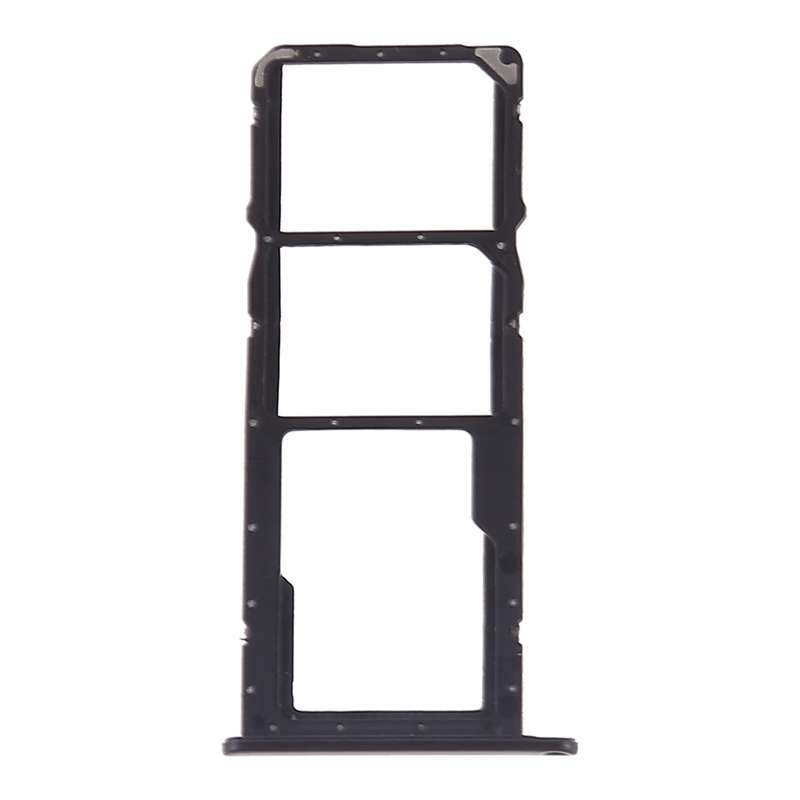 SIM Card Tray + SIM Card Tray + Micro SD Card for Huawei Honor Play 8A (Black)