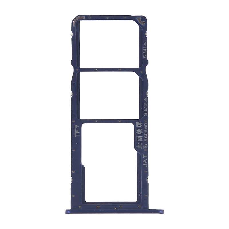 SIM Card Tray + SIM Card Tray + Micro SD Card for Huawei Honor Play 8A (Black)
