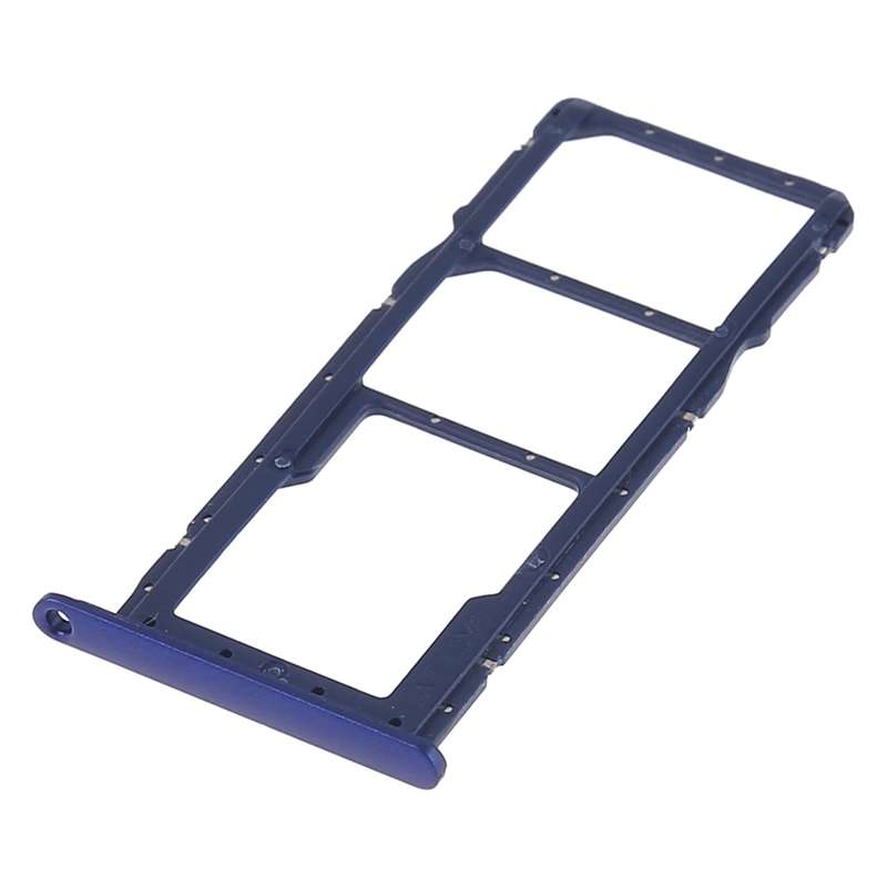 SIM Card Tray + SIM Card Tray + Micro SD Card for Huawei Honor Play 8A (Black)