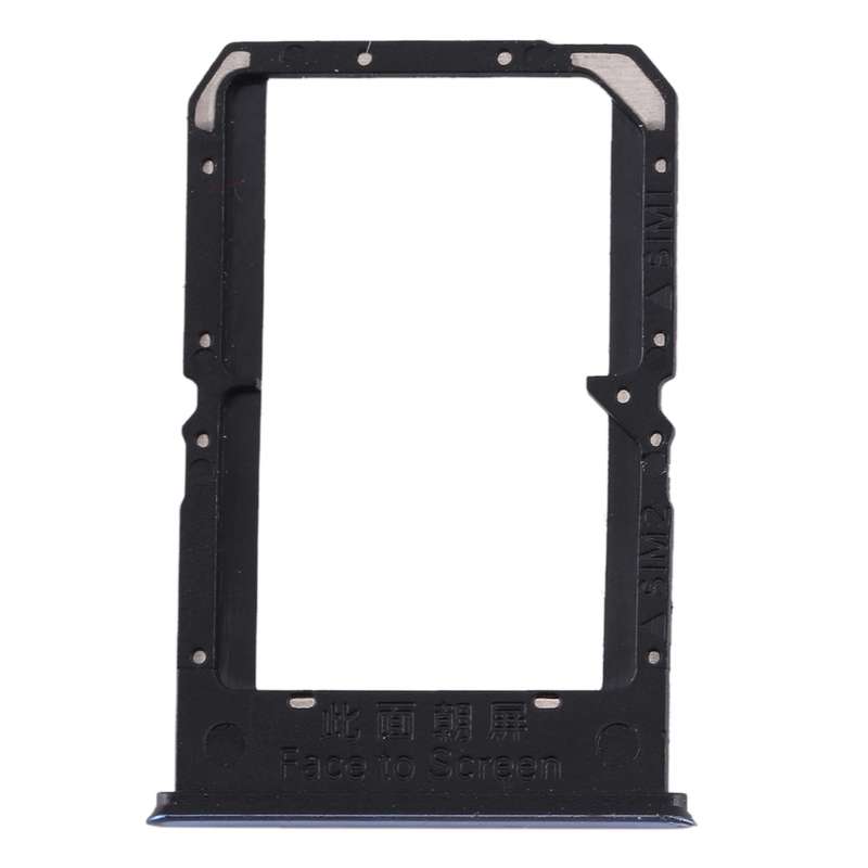 For OPPO Reno3/K7 5G/Find X2 Lite SIM Card Tray + SIM Card Tray(Black)