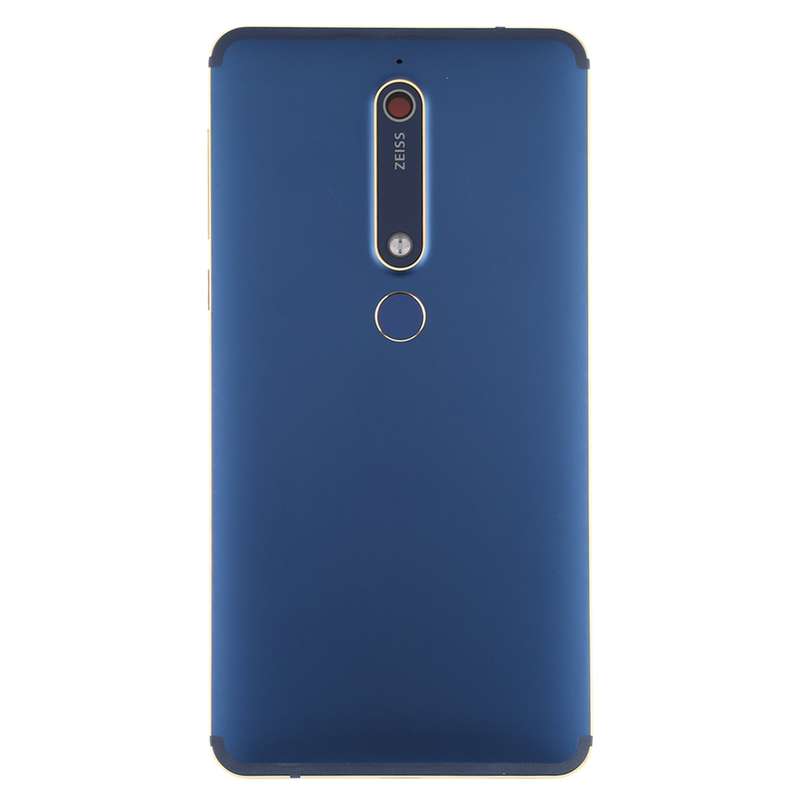 Battery Back Cover with Camera Lens & Side Keys & Fingerprint Sensor for Nokia 6.1 / 6 (2018) / 6 (2