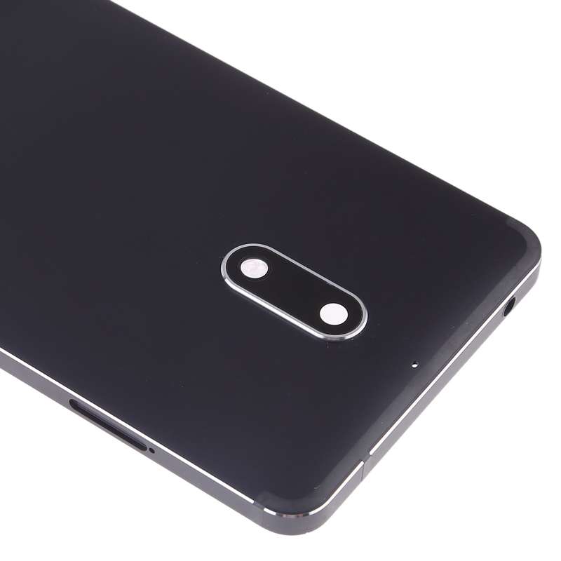 Battery Back Cover with Camera Lens & Side Keys & Fingerprint Sensor for Nokia 6.1 / 6 (2018) / 6 (2