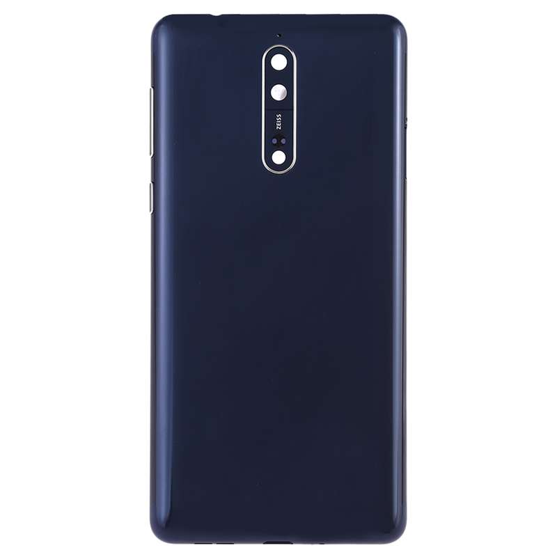 Battery Back Cover with Camera Lens & Side Keys for Nokia 8(Orange)