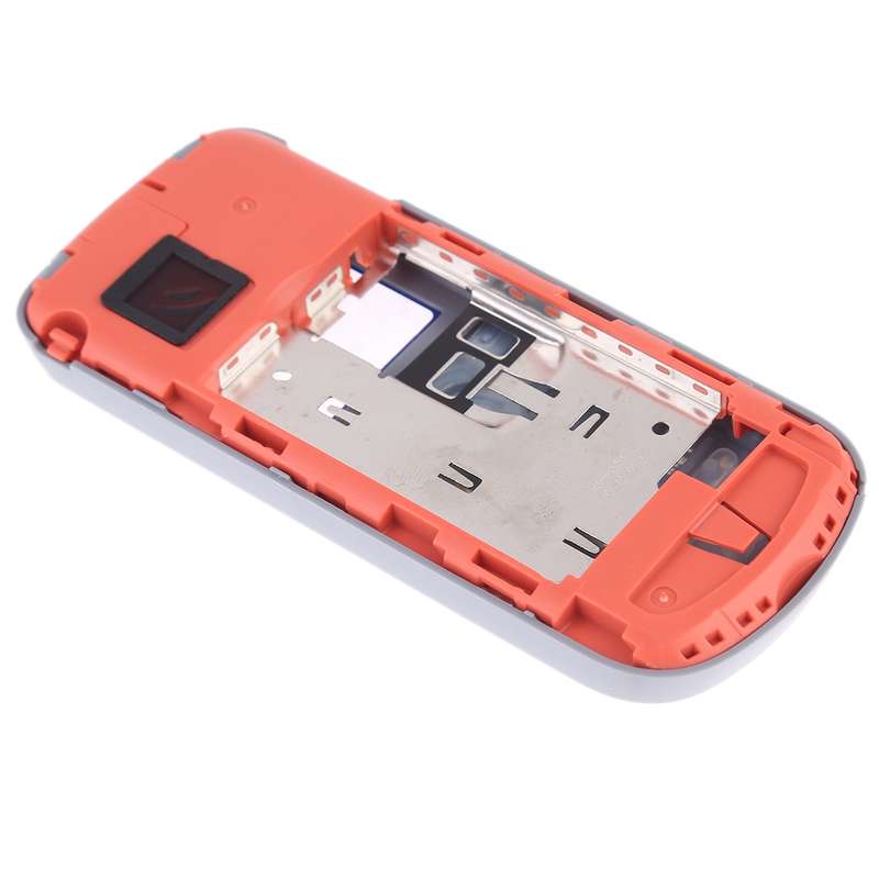 Full Housing Cover (Front Cover + Middle Frame Bezel + Battery Back Cover + Keyboard) for Nokia 1202