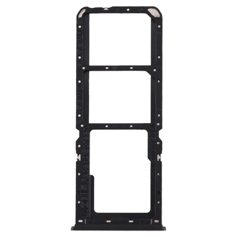 For OPPO A11x/A11/A9(2020)/A5(2020) SIM Card Tray + SIM Card Tray + Micro SD Card Tray (Black)