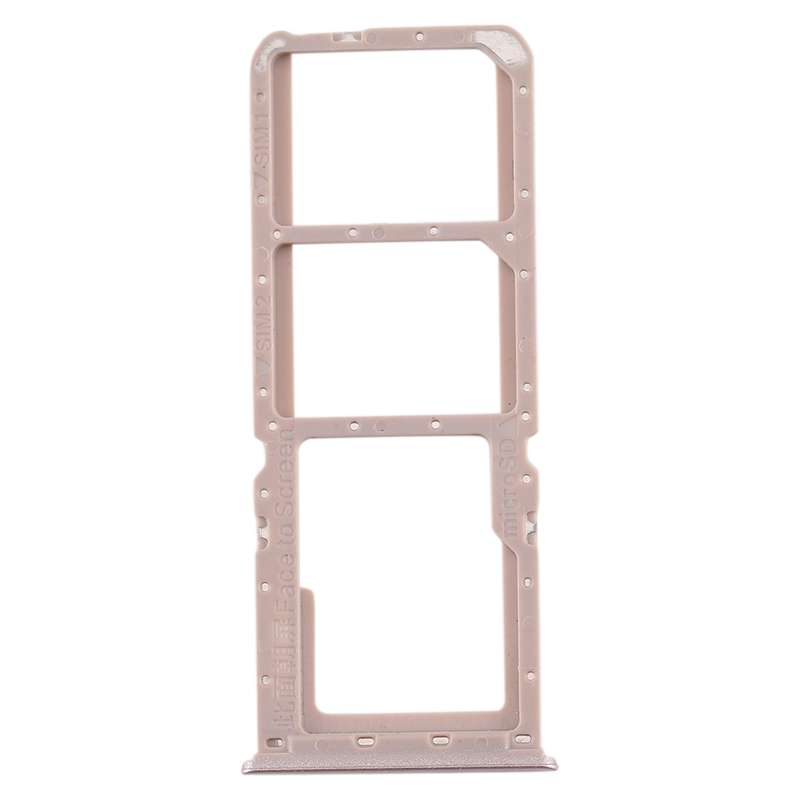 For OPPO A11x/A11/A9(2020)/A5(2020) SIM Card Tray + SIM Card Tray + Micro SD Card Tray (Black)
