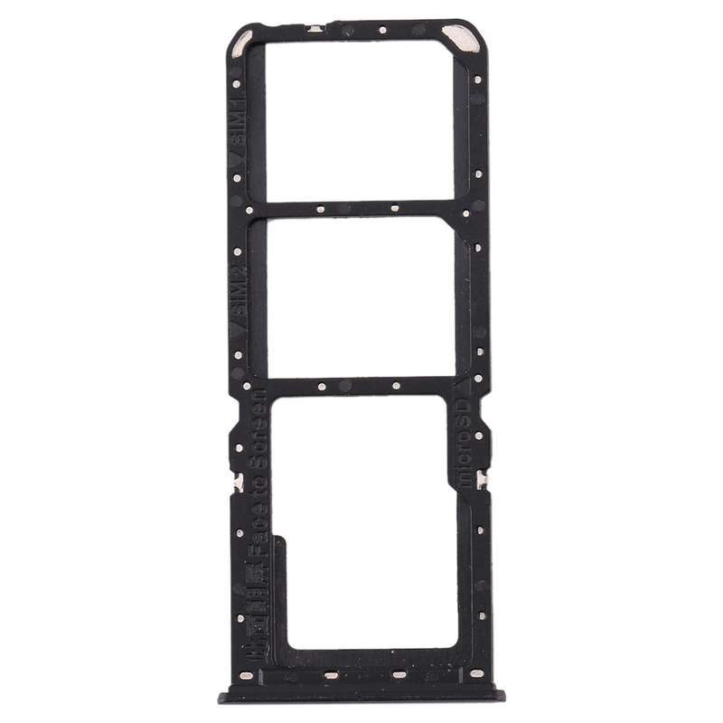 For OPPO A11 SIM Card Tray + SIM Card Tray + Micro SD Card Tray (Blue)