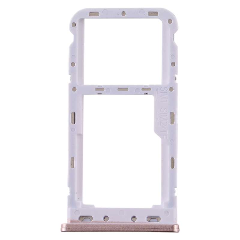 For Meizu M6T SIM Card Tray + SIM / Micro SD Card Tray (Pink)