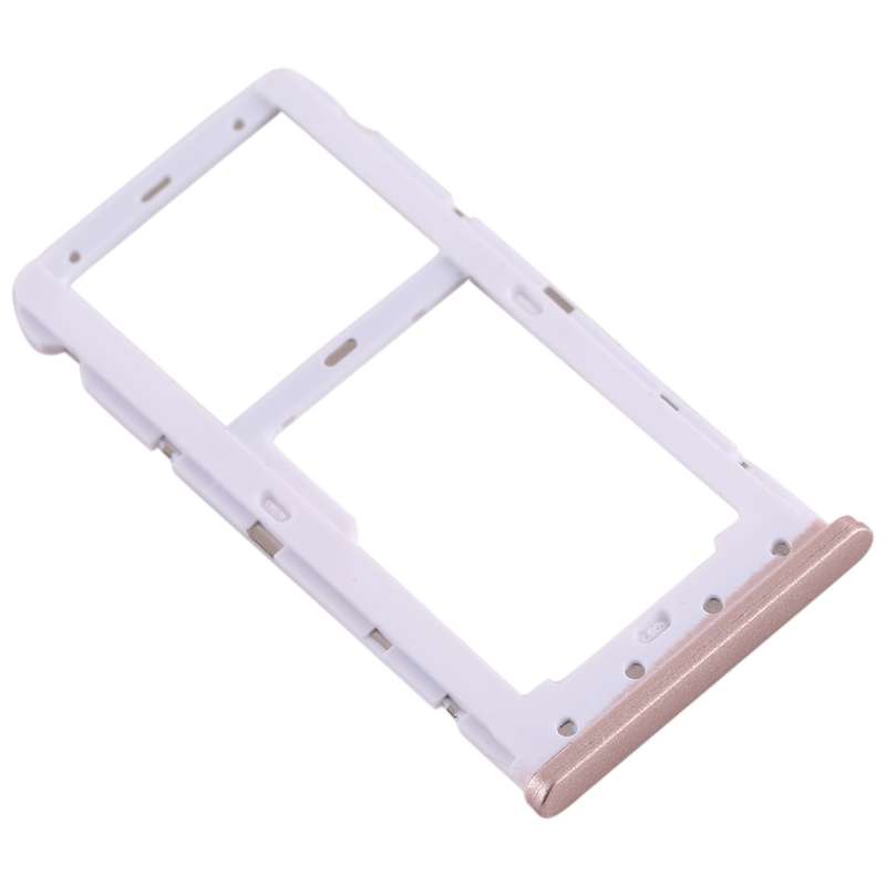 For Realme 2 SIM Card Tray + SIM Card Tray + Micro SD Card Tray (Blue)