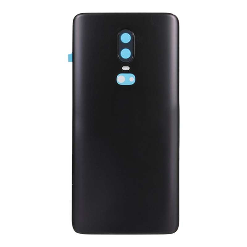 For OnePlus 6 Back Cover (Midnight Black)